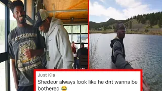 Shedeur Sanders Looks Bored Out Of His Mind 😂 Colorado Football Team Arrives At Retreat Camp 😲