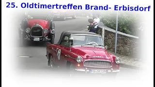 25. Oldtimertreffen in Brand-Erbisdorf Fahrzeugvorstellung/ Ausfahrt