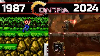 Эволюция игр Контра 1987-2024 / Contra games evolution 1987-2024