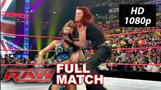Mickie James vs Lita WWE Raw Nov. 13, 2006 Full Match HD