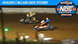 World of Outlaws NOS Energy Drink Sprint Cars | Williams Grove Make-Up | Sep. 30, 2023 | HIGHLIGHTS