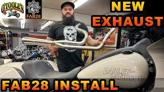 Harley Davidson Head Tech Installs Exhaust | Low Rider ST