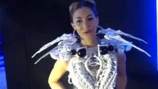 Spider Dress Has Intel Edison Tech CES  2015