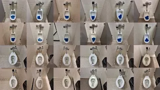 Six Office Building Men's Restrooms