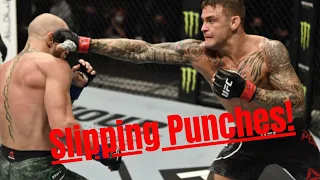 Conor McGregor Slipping The Punches Of Dustin Poirier