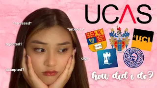 how did i do?? | my ucas journey 2021 (course, universities + decision reactions) | jasmine chan