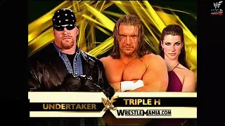 WWE WrestleMania 17 The Undertaker vs Triple H (Real Match Commentary)