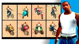 How to get all Bikes in GTA San Andreas?