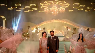 Vishnu & Ammu | Grand Wedding Reception Highlights | Watermark Weddings 2022