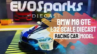 BMW M8 GTE 1:32 DieCast Racing Car Review #miniatureautomobiles #mrrescue  #innorative #3dbotmaker