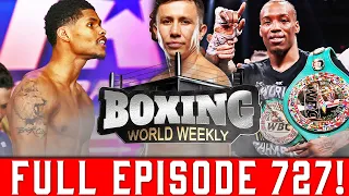 BOXING WORLD WEEKLY EPISODE 727 | Gennadiy Golovkin, Shakur Stevenson, Super Bowl Fights, & More