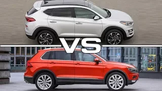 2019 Hyundai Tucson vs 2018 Volkswagen Tiguan