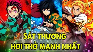 Sát Thương Hơi Thở Nào Mạnh Nhất, Khảo Sát Từ 100 Con Quỷ Kimetsu no Yaiba