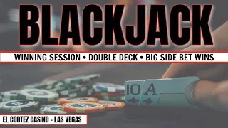 🎴Blackjack! Winning Session w/ the Usual Craziness @ the El Cortez Casino