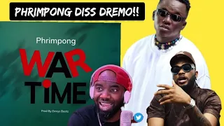 Nigeria 🇳🇬 reacts to Phrimpong - War Time ' Brag' ( Response to Dremo) Reaction video!!!