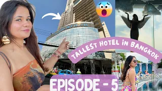 Hum kho gye in Tallest Hotel of BANGKOK 🚨|Baiyoke Sky Hotel #review 😳