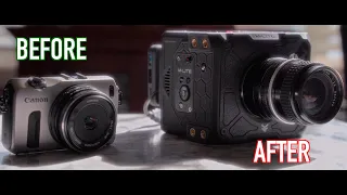 THE WORLD'S FIRST $400 14 BIT RAW DIY CINEMA CAMERA | 3D FOCUS CANON EOS M LITE | MAGIC LANTERN RAW