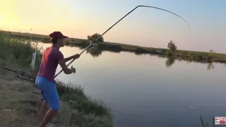 S-a rupt undita baaaa pescuit la crap pe balta cu peste o partida maxima