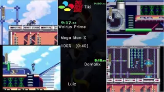 SNES Super Stars [043] Mega Man X (100% Race) by Tiki, Walrus Prime, Domalix, Luiz Miguel