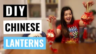 5-MINUTE DIY LANTERNS made from RED ENVELOPES | CHINESE NEW YEAR | SUPER EASY | Stapler only