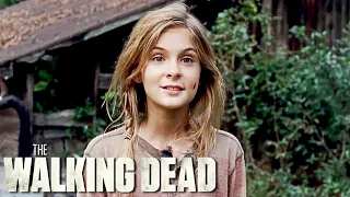 Lizzie Kills Mika in The Walking Dead 4x14