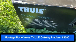 Tailgate Bike Rack Thule OutWay Platform 2 Bikes Ref: 993001