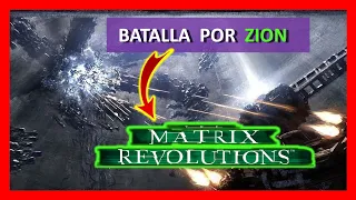 MATRIX REVOLUCIONES (2003) - EPICA BATALLA por ZION !!