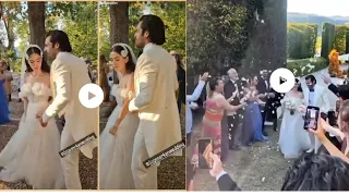 Özge Gürel ve Serkan Çayoğlunun düğününde muhteşem dans şovu