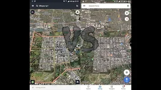 HERE WeGo vs Google Maps - On Road Comparison