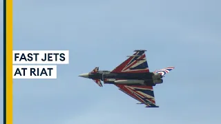 Typhoon and F-35 light up the skies at RIAT