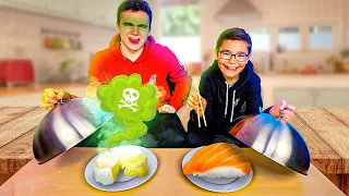 Prank Food VS Real Food Challenge (Swan a failli vomir ! 🤢)