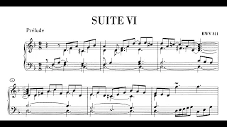 Bach - English Suite No. 6 in D minor, BWV 811 (Robert Levin, Alan Curtis)