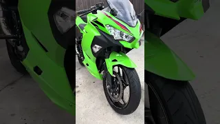 Kawasaki ninja 250 green