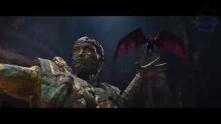 Kung Lao fatality Nitara scene Mortal Kombat movie 2021