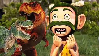 Oko Lele  - Dinosaurs - CGI animated short Super ToonsTV