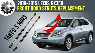 Lexus RX350 Hood Struts Replacement