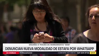 Denuncian nueva modalidad de estafa por WhatsApp por medio de la plataforma web