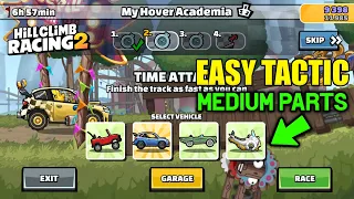 Hill Climb Racing 2 – EASY 32750 points in MY HOVER ACADEMIA (Medium Cars/Parts)