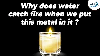 Why does water catch fire when we put this metal in it? | One Minute Bites | Don't Memorise