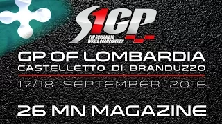 S1GP 2016 - ROUND 6: GP of LOMBARDIA, Castelletto di Branduzzo - 26mn Magazine - Supermoto