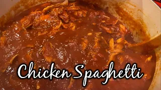 Chicken Spaghetti by The Cajun Ninja