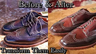 A NATURAL WAY TO TRANSFORM YOUR SHOES: NO PRODUCTS OR TECHNIQUE NEEDED