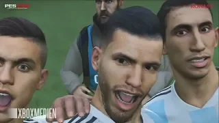 PES 2019 Demo France vs Argentina HD Gameplay (Xbox One, PS4, PC)