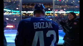 Toronto Maple Leafs - Tyler Bozak 1st star vs NY Islanders - February 22, 2018