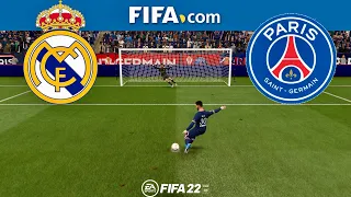 Real Madrid vs. PSG - Friendly Match Penalties | PC [4K60]