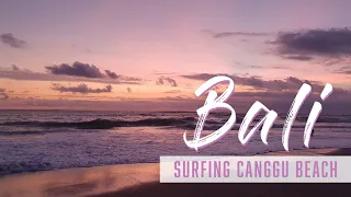Canggu Beach & Surfing by Drone ~ Bali #PoppUpTheWorld