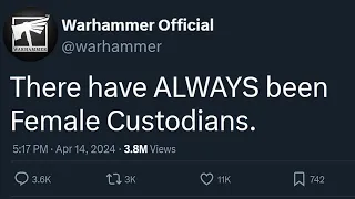 Warhammer “fans” in OUTRAGE over Female Custodes Retcon