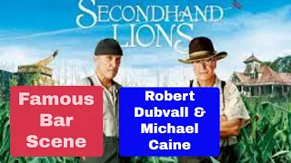 Secondhand Lions Robert Duvall Bar Fight Scene