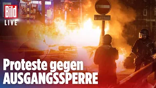 🔴 Corona-Randale in Holland: Brennende Autos, Pyro-Wahnsinn – über 150 Festnahmen! | BILD LIVE