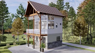 4.5 x 4.7 Meters for Gorgeous Cottage House - Idea Design | Exploring Tiny House